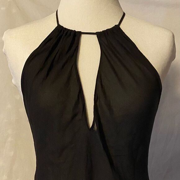 Vintage VS, Sheer V-Neck Halter, Slip Dress - Picture 11 of 15